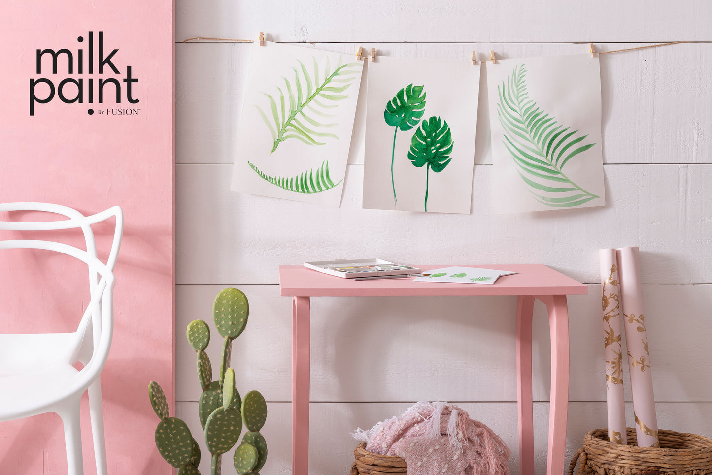 Fusion Milk Paint - Palm Springs Pink