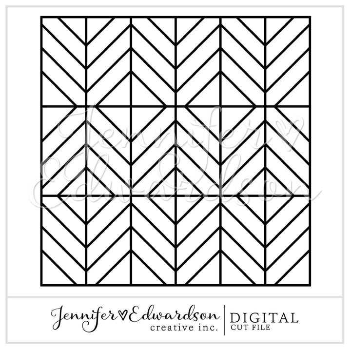 Chevron Background Cut File