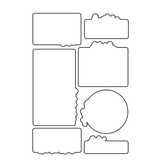 Write It Down Stamps Cut File Bundle