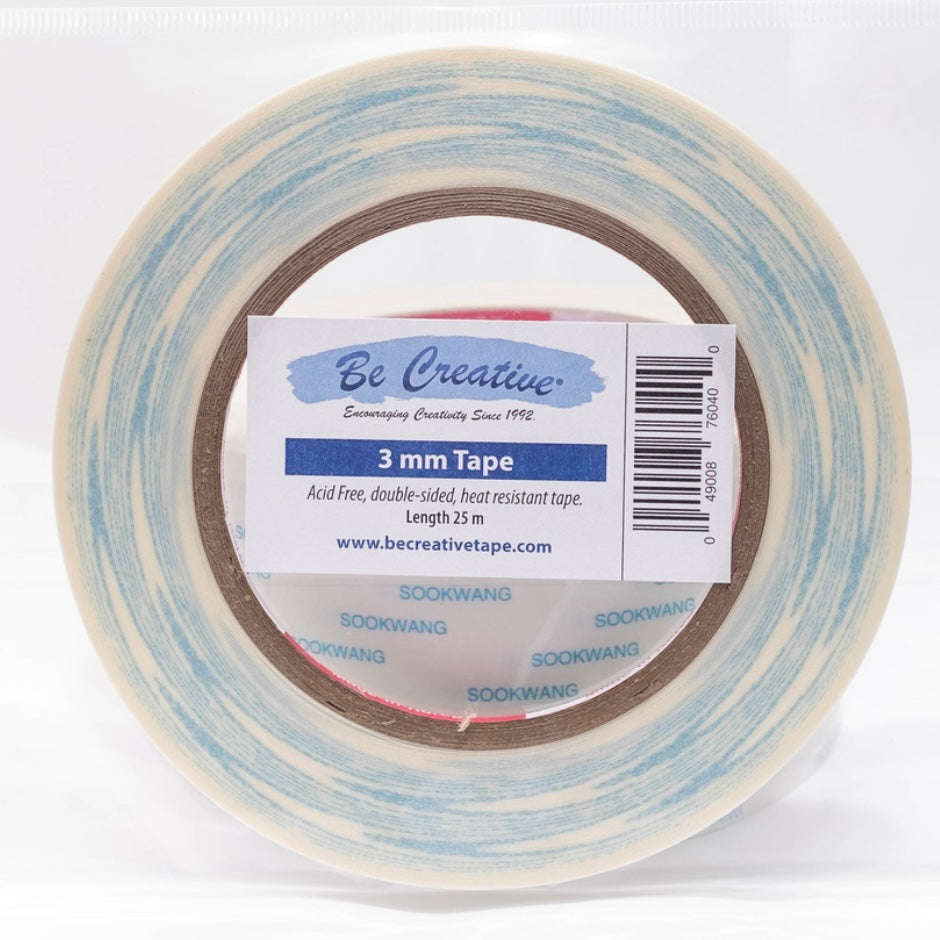 3mm 1/8” Be Creative Tape (Sookwang)