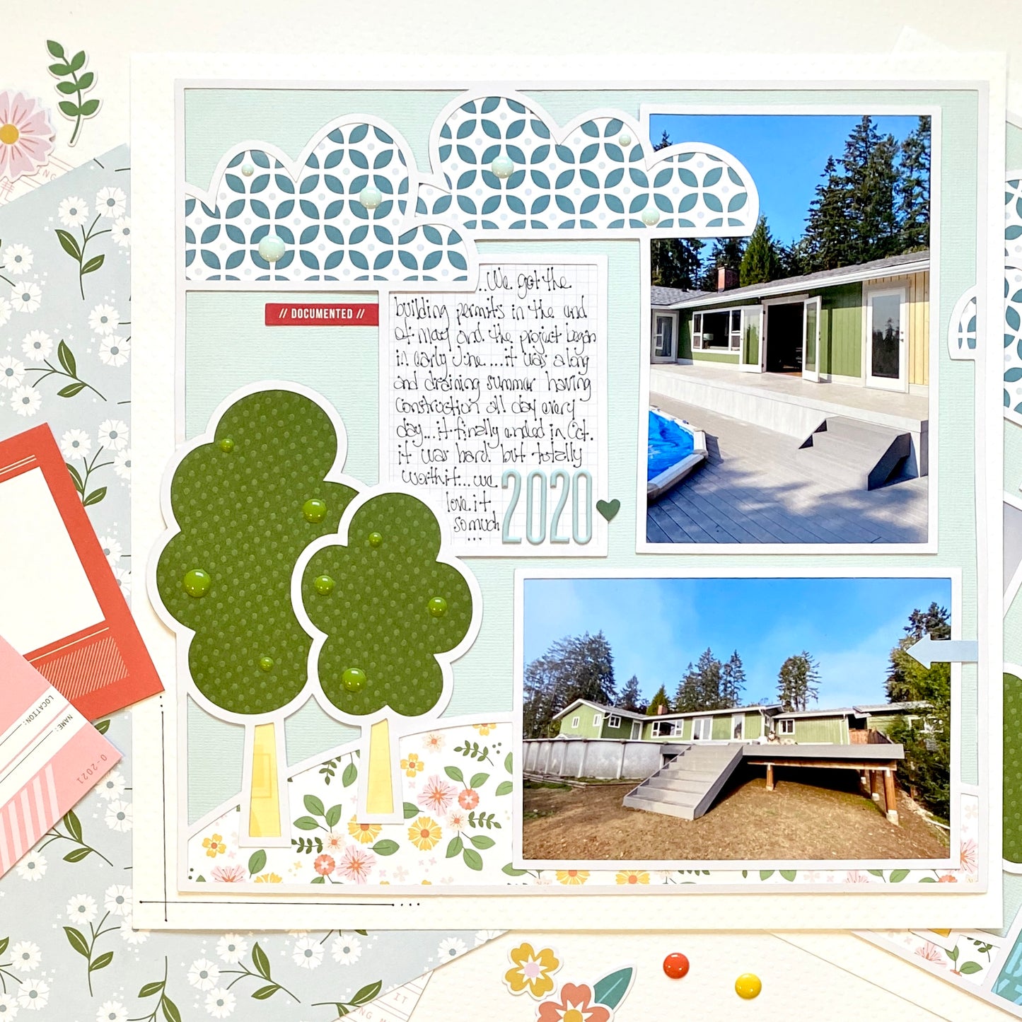 Our Happy Place Double Page Cut File