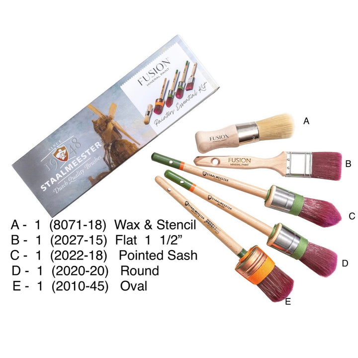 Staalmeester (5) Brush Set