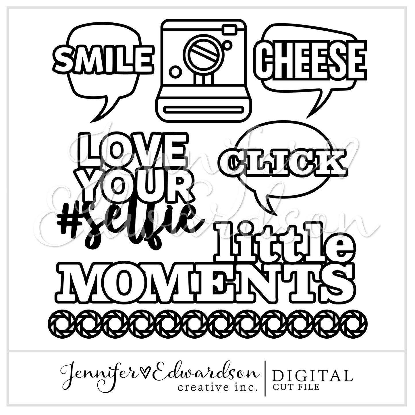 Little Moments Cut File Bundle