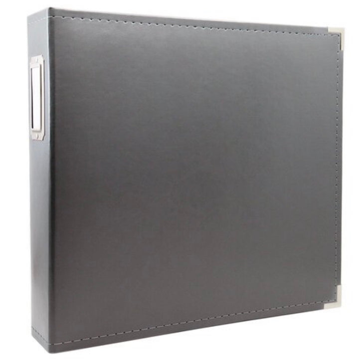 12 x 12" D Ring Album - Charcoal