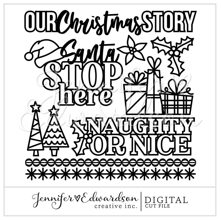 Christmas Story Cut File Bundle