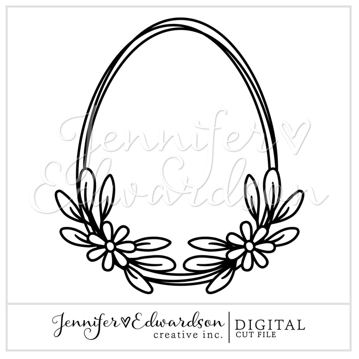 Easter Egg Wreath