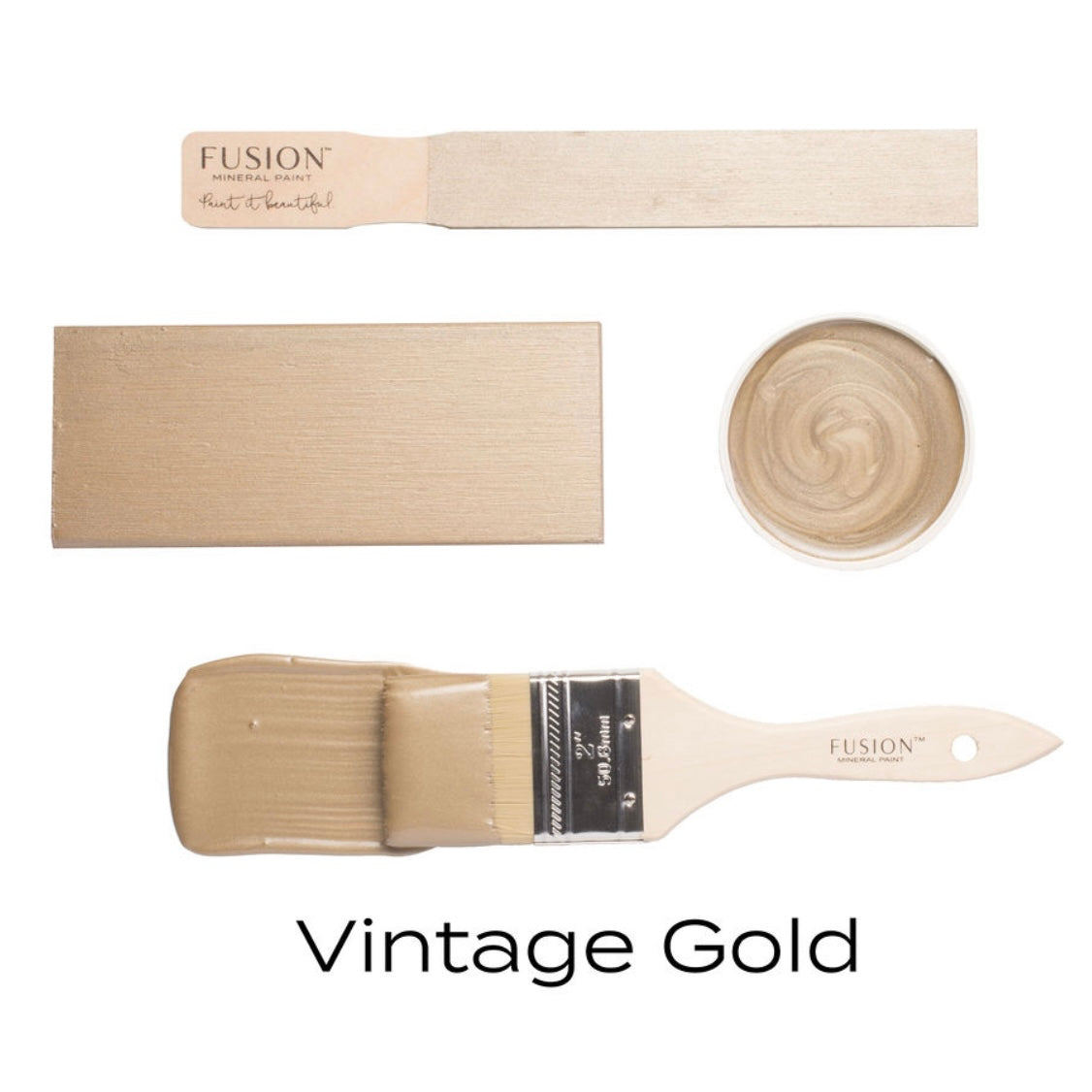Vintage Gold Metallic