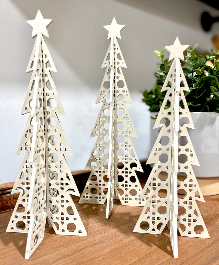 3 Rattan Trees DIY Kit