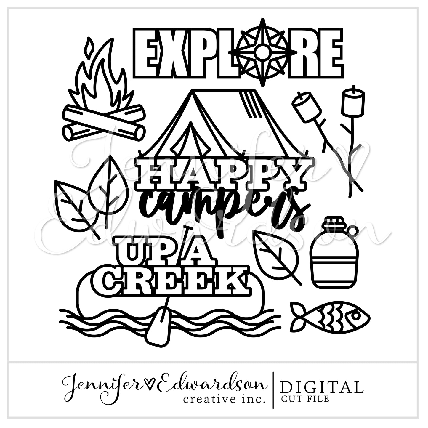 Explore Cut File Bundle