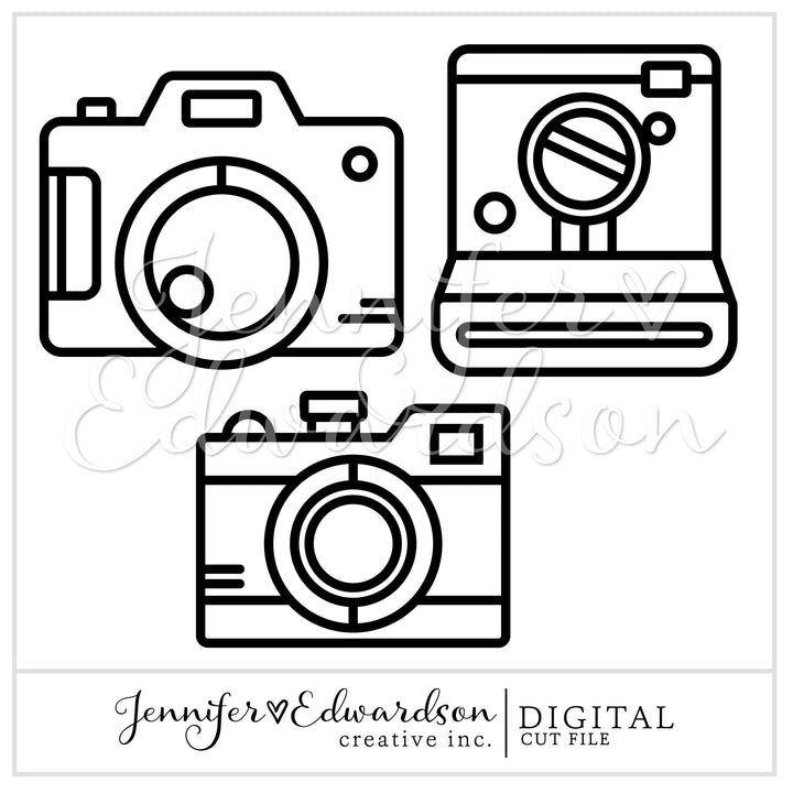 Camera Cut File Bundle