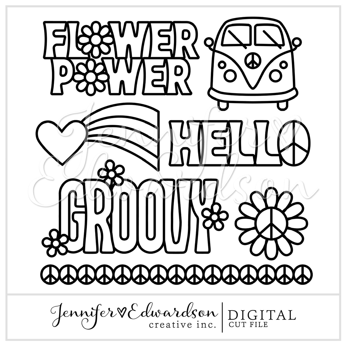 Groovy Cut File Bundle