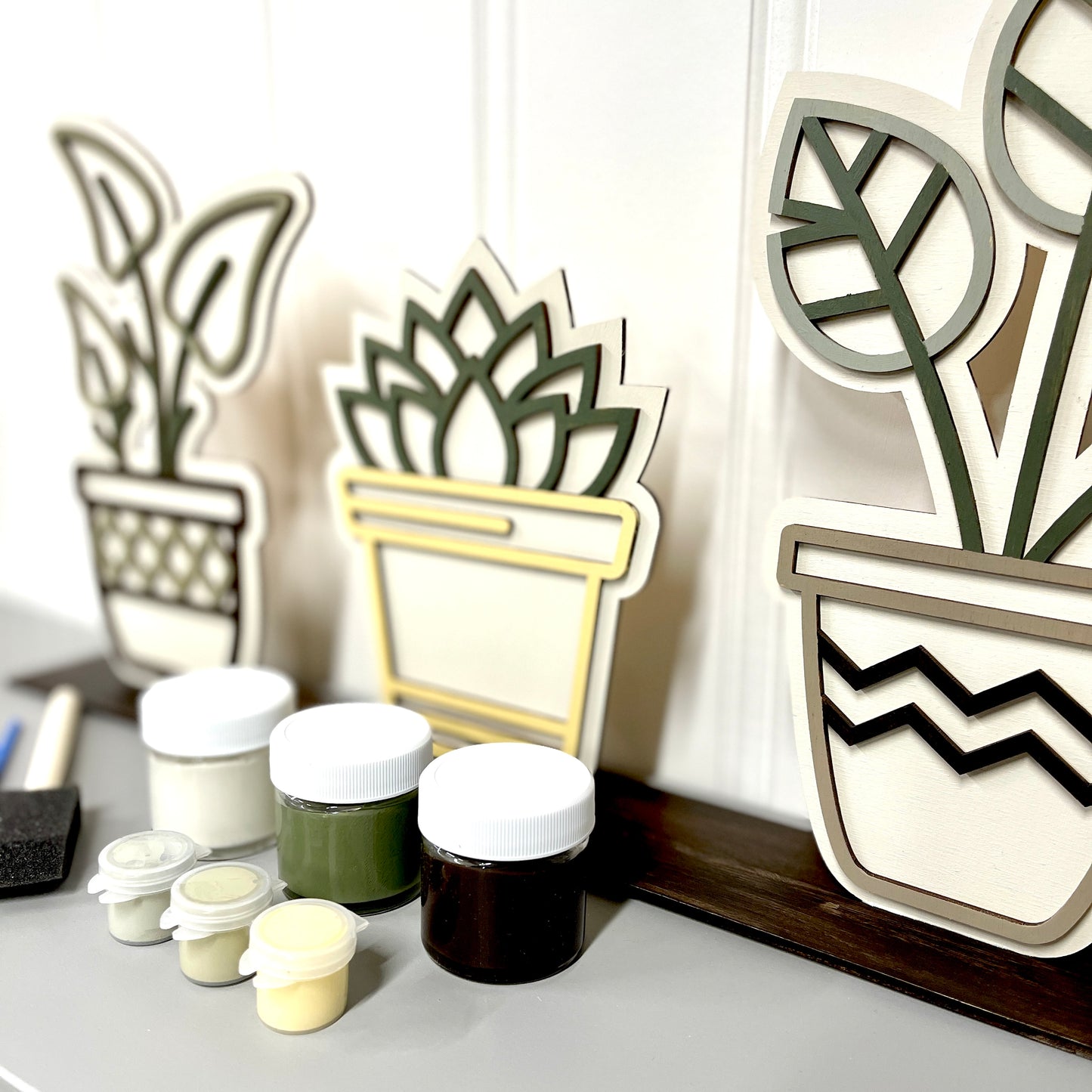 Faux Plants DIY Kit