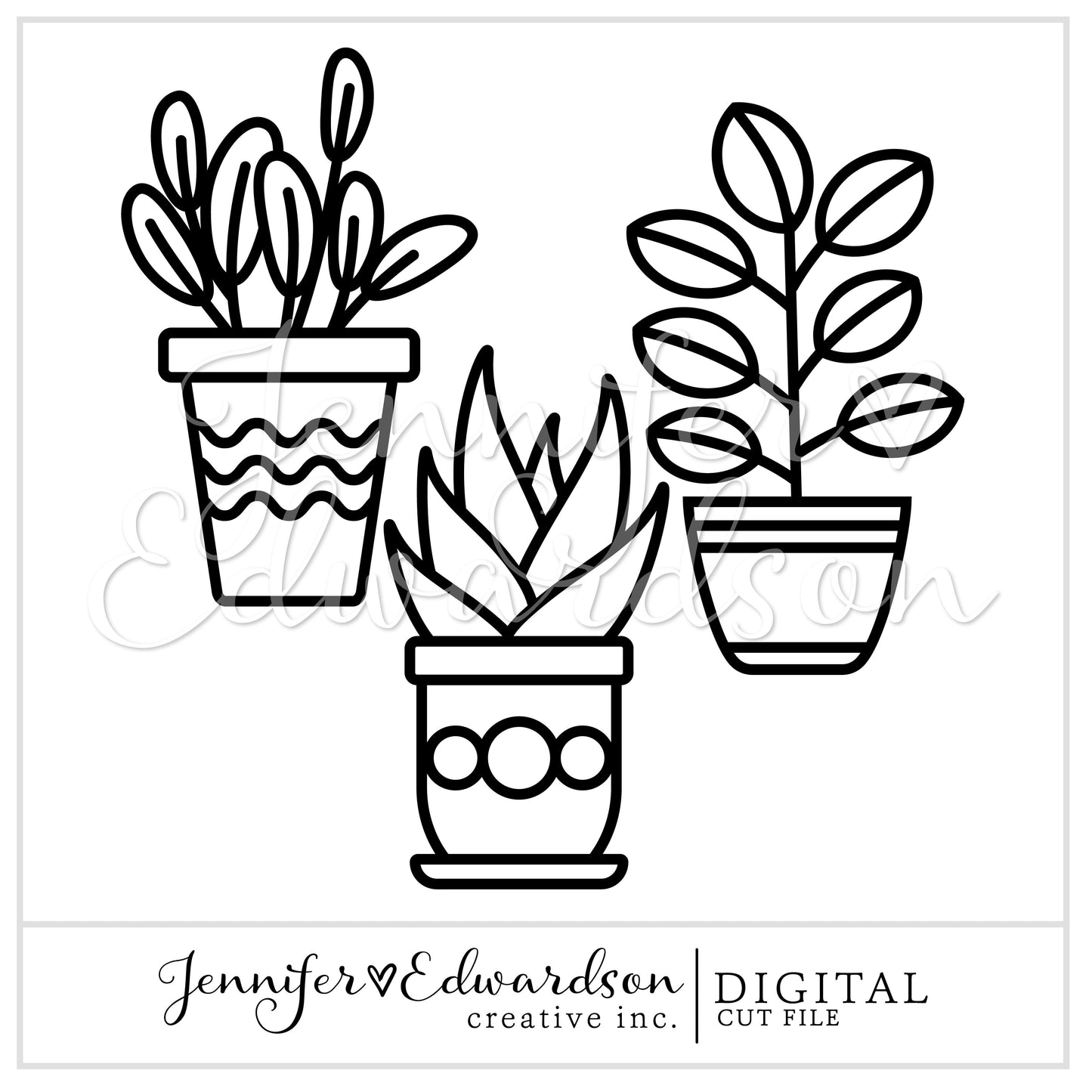 Plant Bundle 01 Cut File