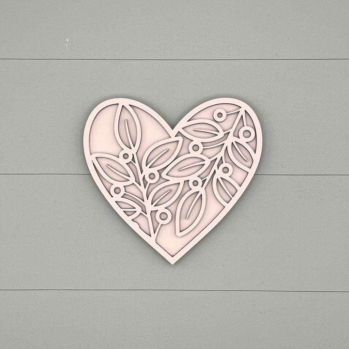 Framed Heart Decor