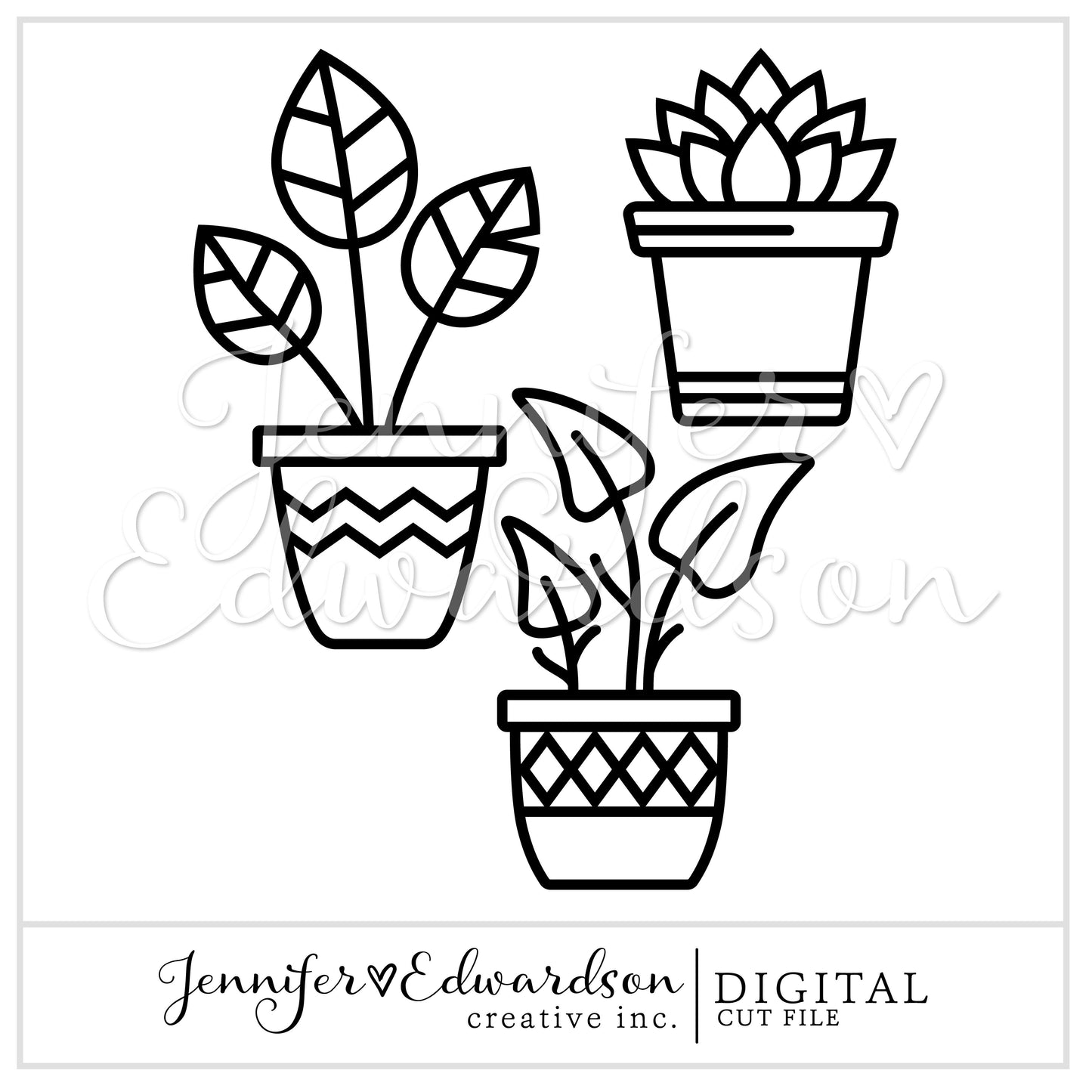 Plant Bundle 02 Cut File