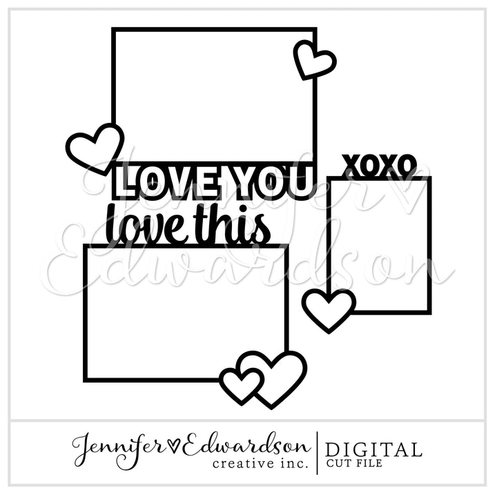 LOVE Bundle Cut Files