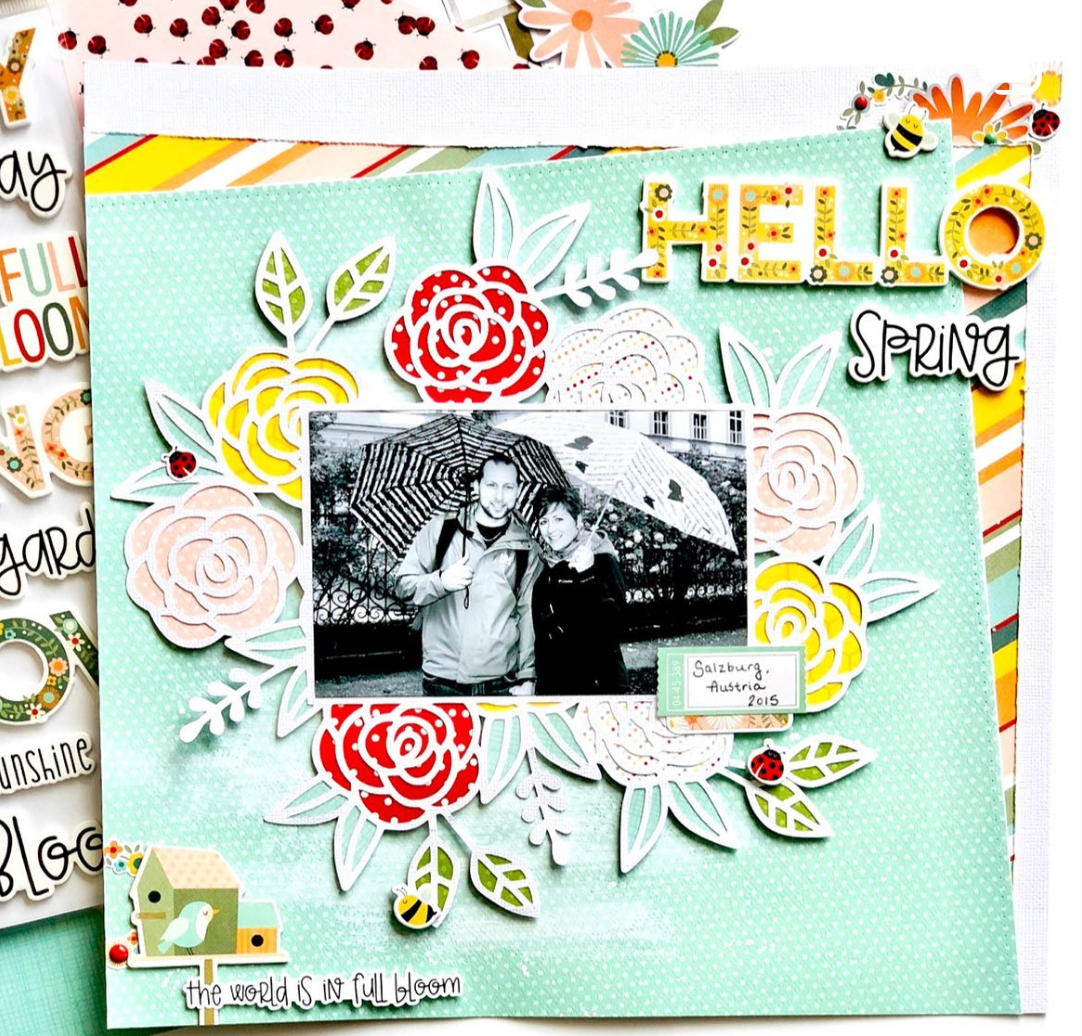Floral Frame Cut File