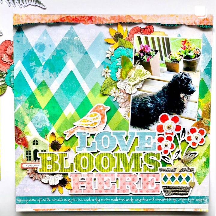 Love Blooms Here Title