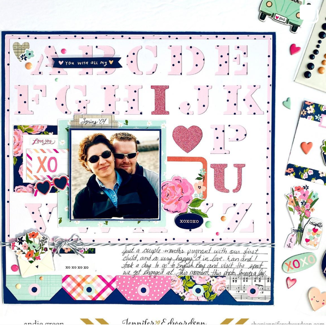 ABC Love Background Bundle