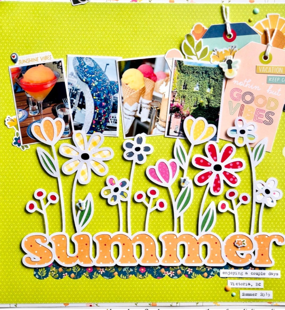 Summer Title Cut File