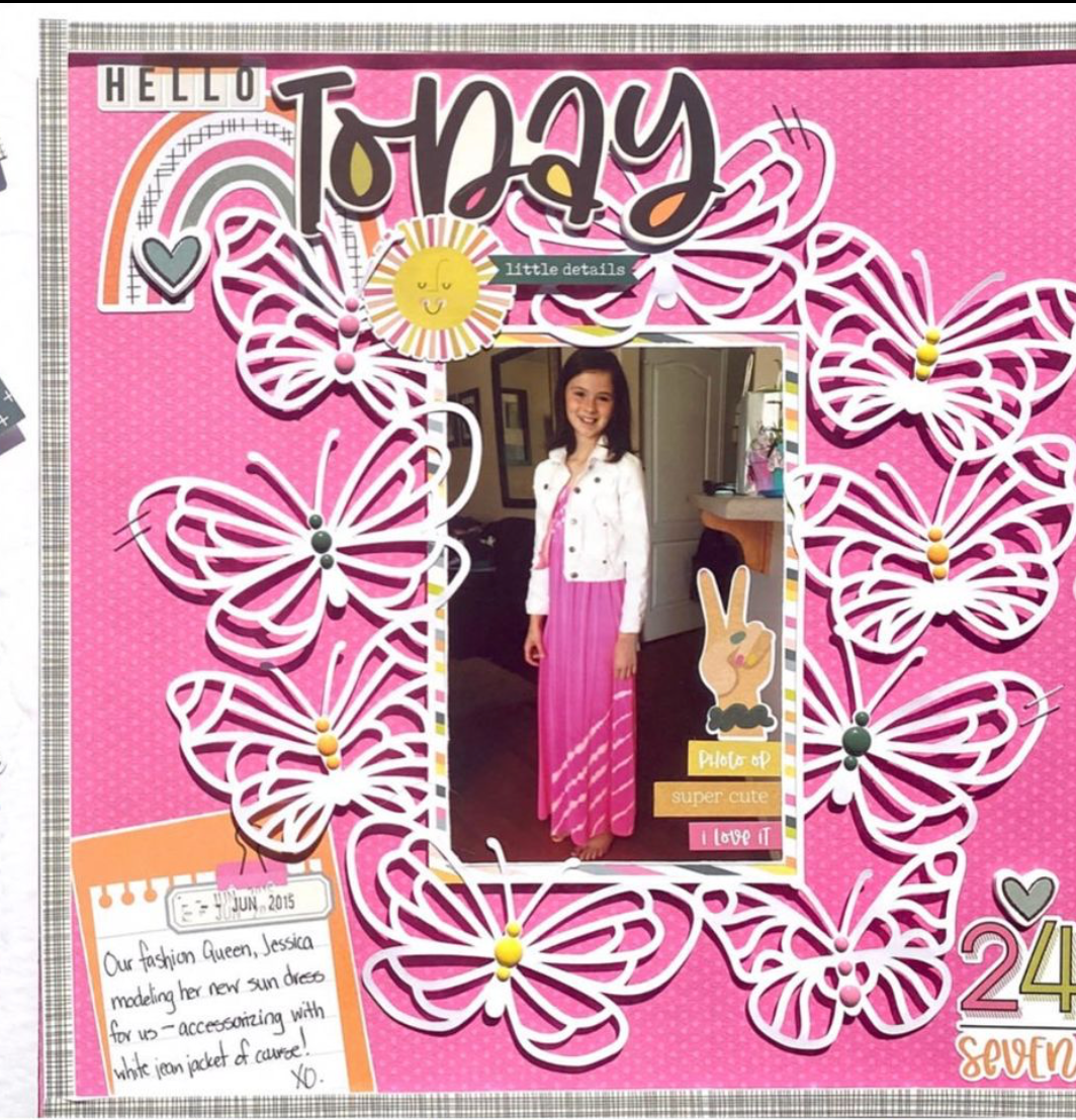 Butterfly Frame Cut File