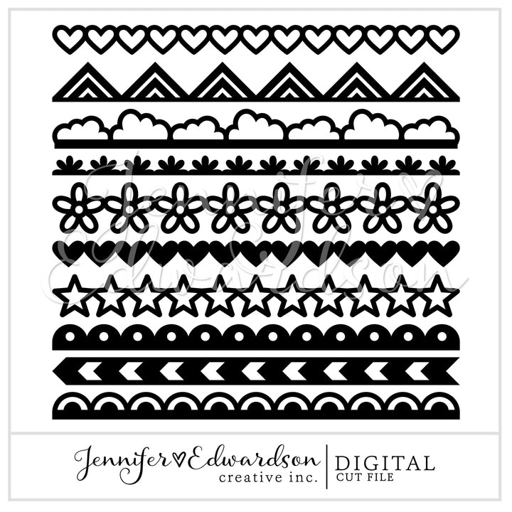Border Bundle Cut Files