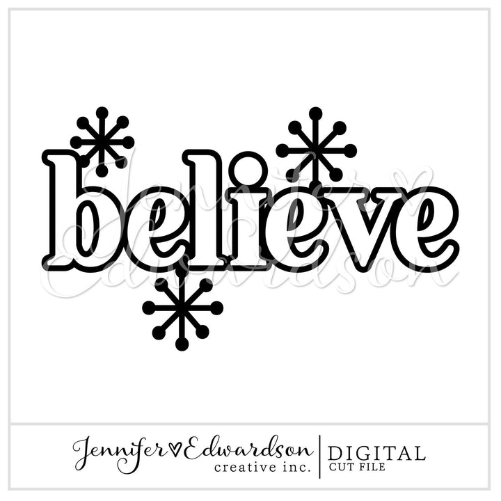 BELIEVE Cut File