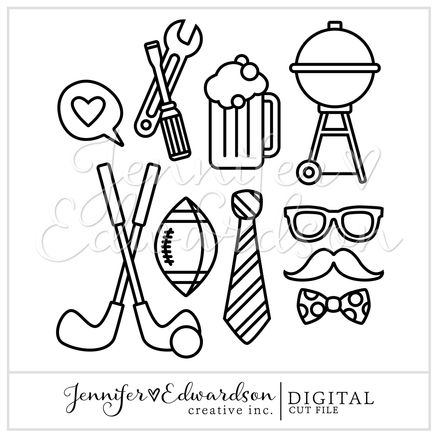 Father's Day Cut File Bundle