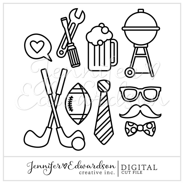 Father's Day Cut File Bundle