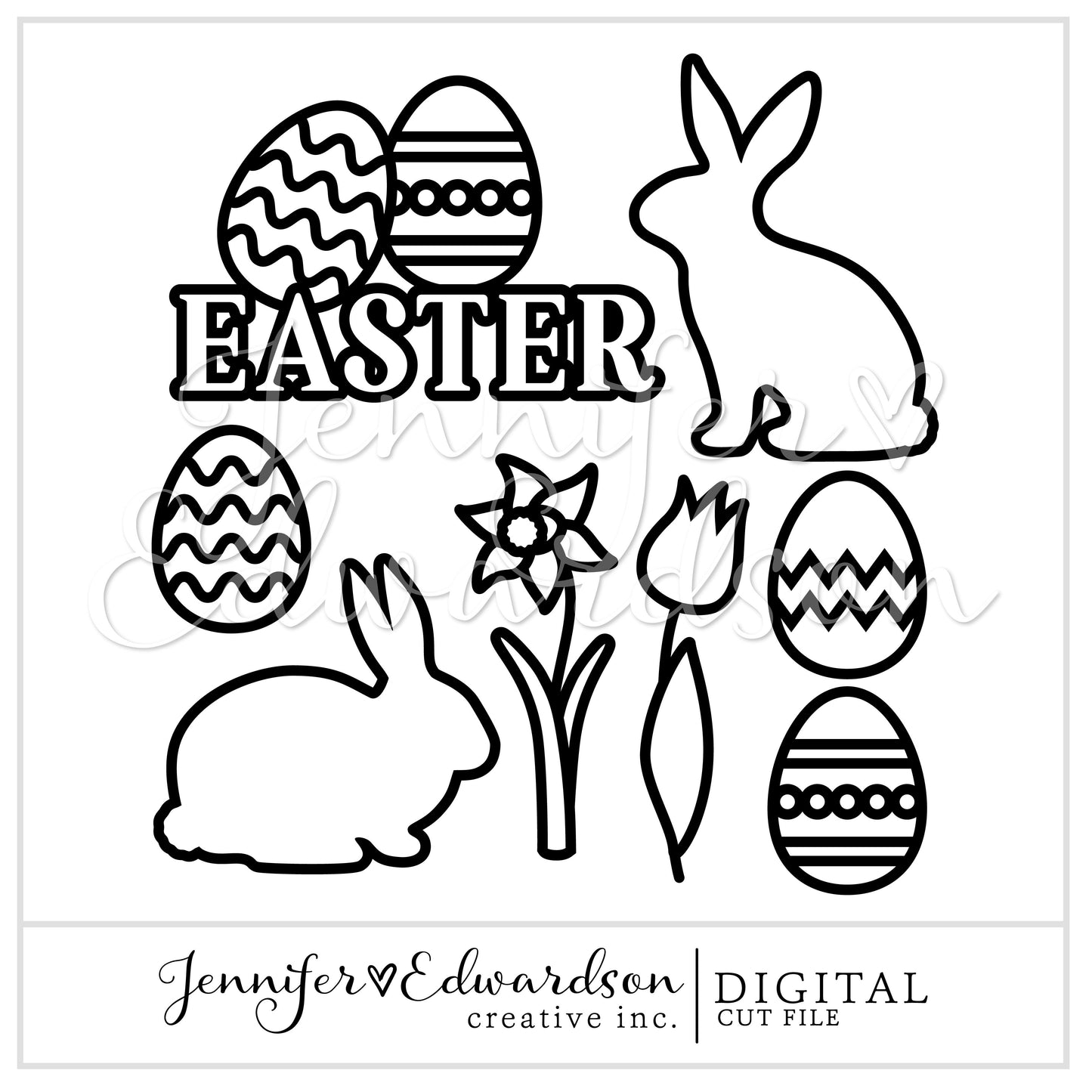 Easter Cut File Bundle