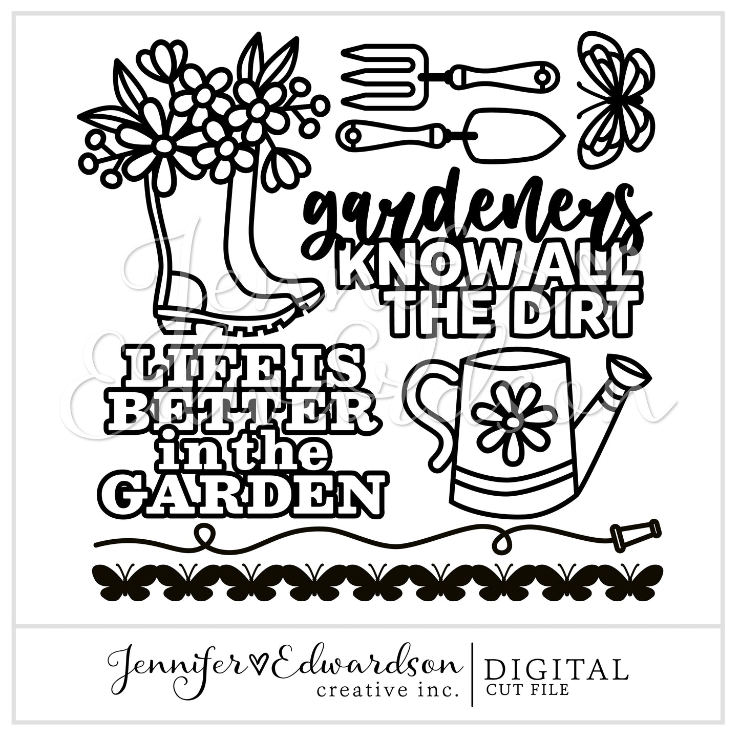 Gardener's Cut File Bundle