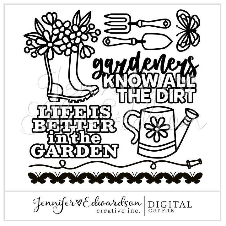 Gardener's Cut File Bundle