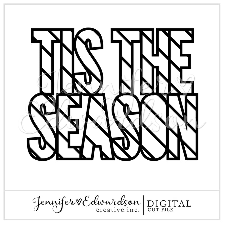 TIS THE SEASON Cut File