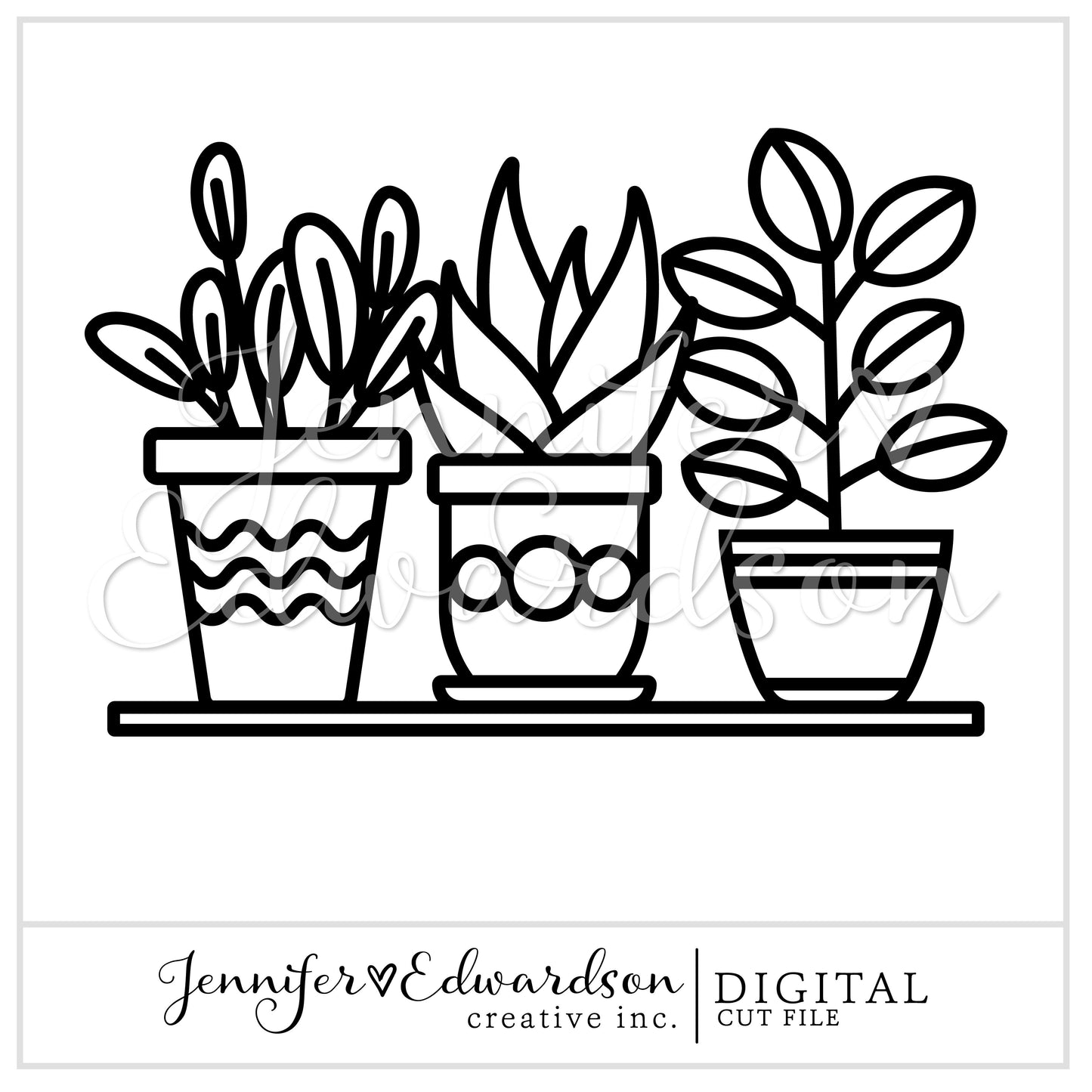 Plant Shelf 01 Cut File