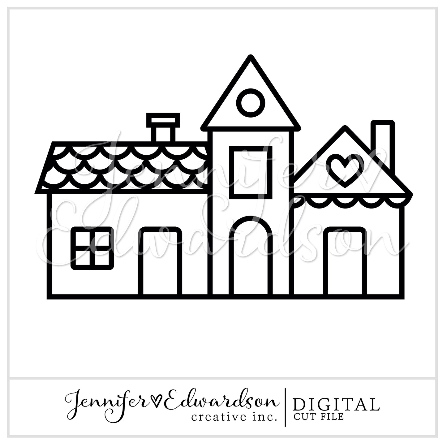 HOUSES Cut File