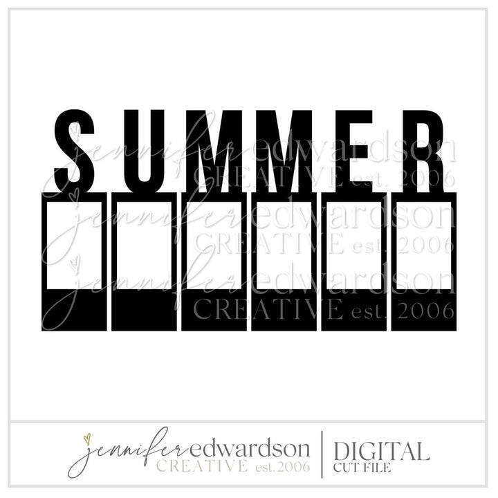 Summer Frames Cut File