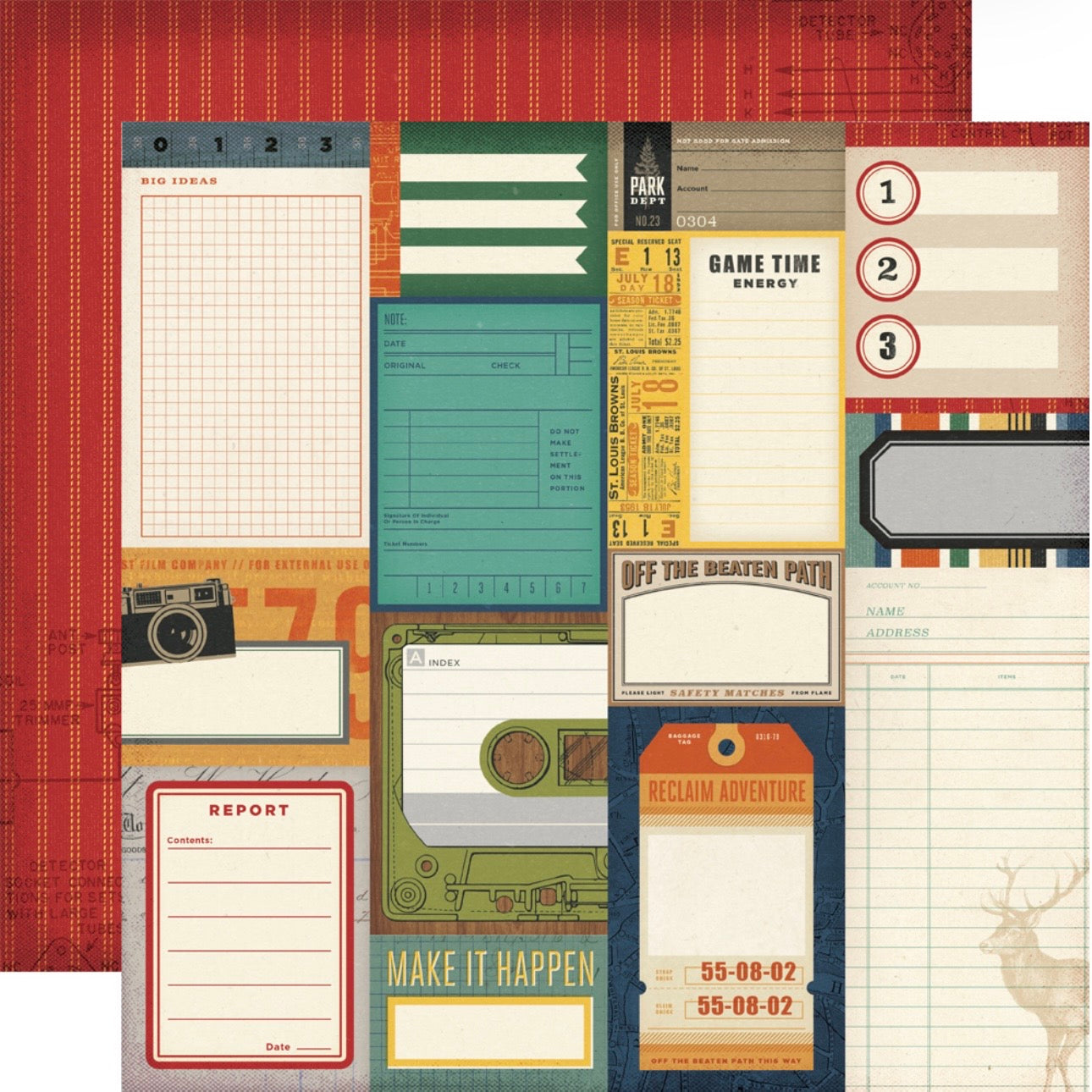 Simple Stories RUSTIC LEGEND Creative Kit