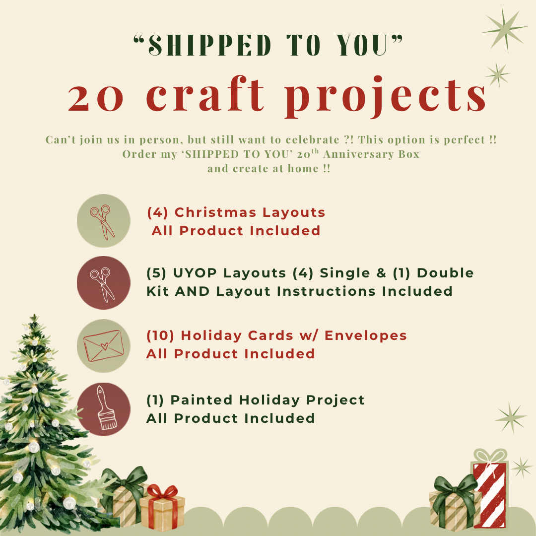 "SHIPPED TO YOU" - SIMPLY CHRISTMAS 20th Anniversary Celebration