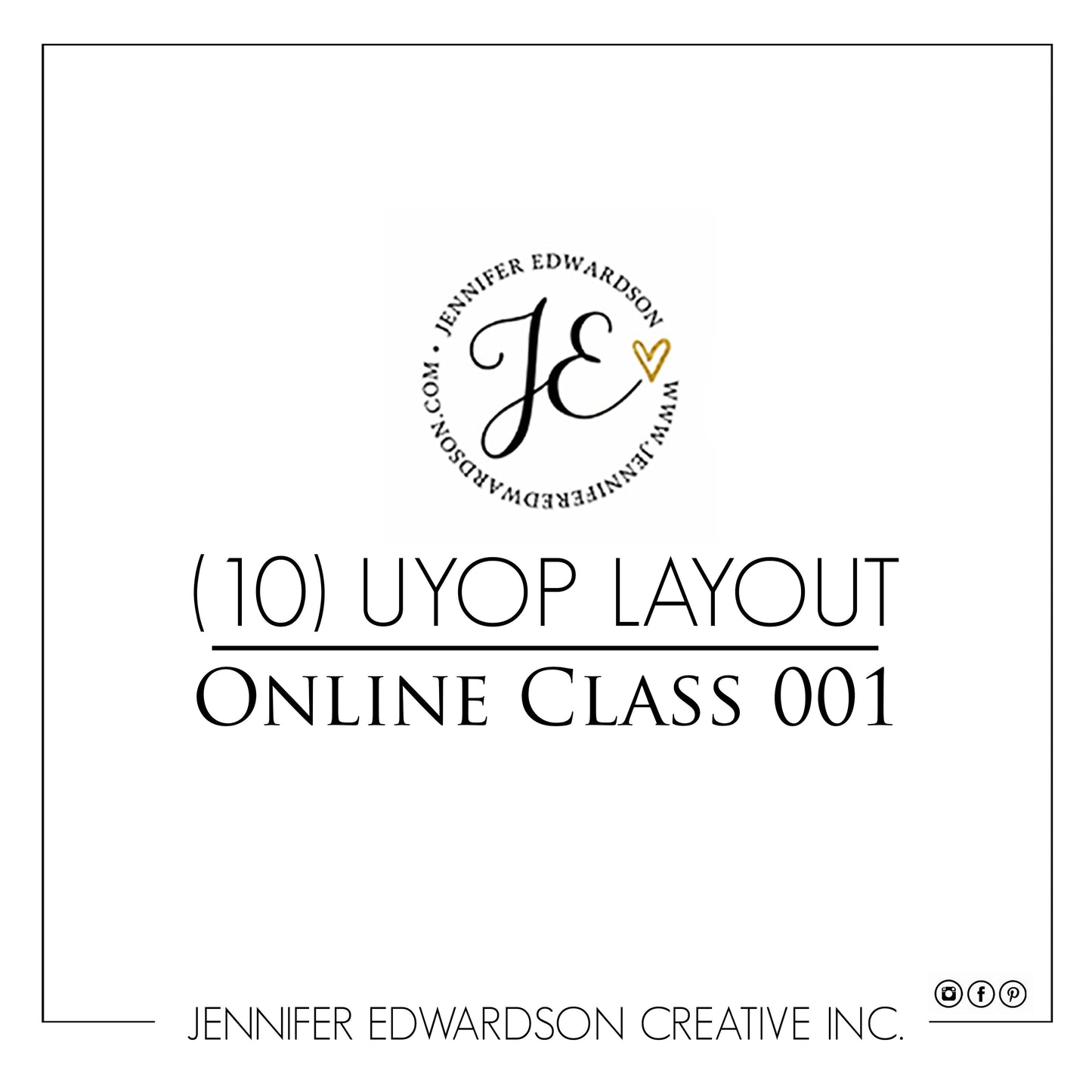 (10) UYOP Layout Online Class 001