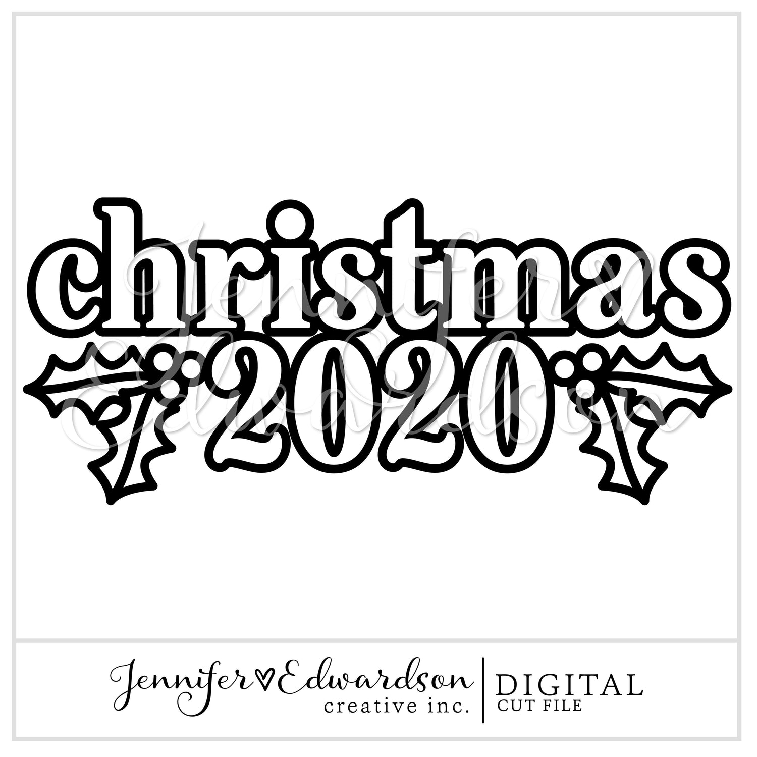 CHRISTMAS 2020 Cut File