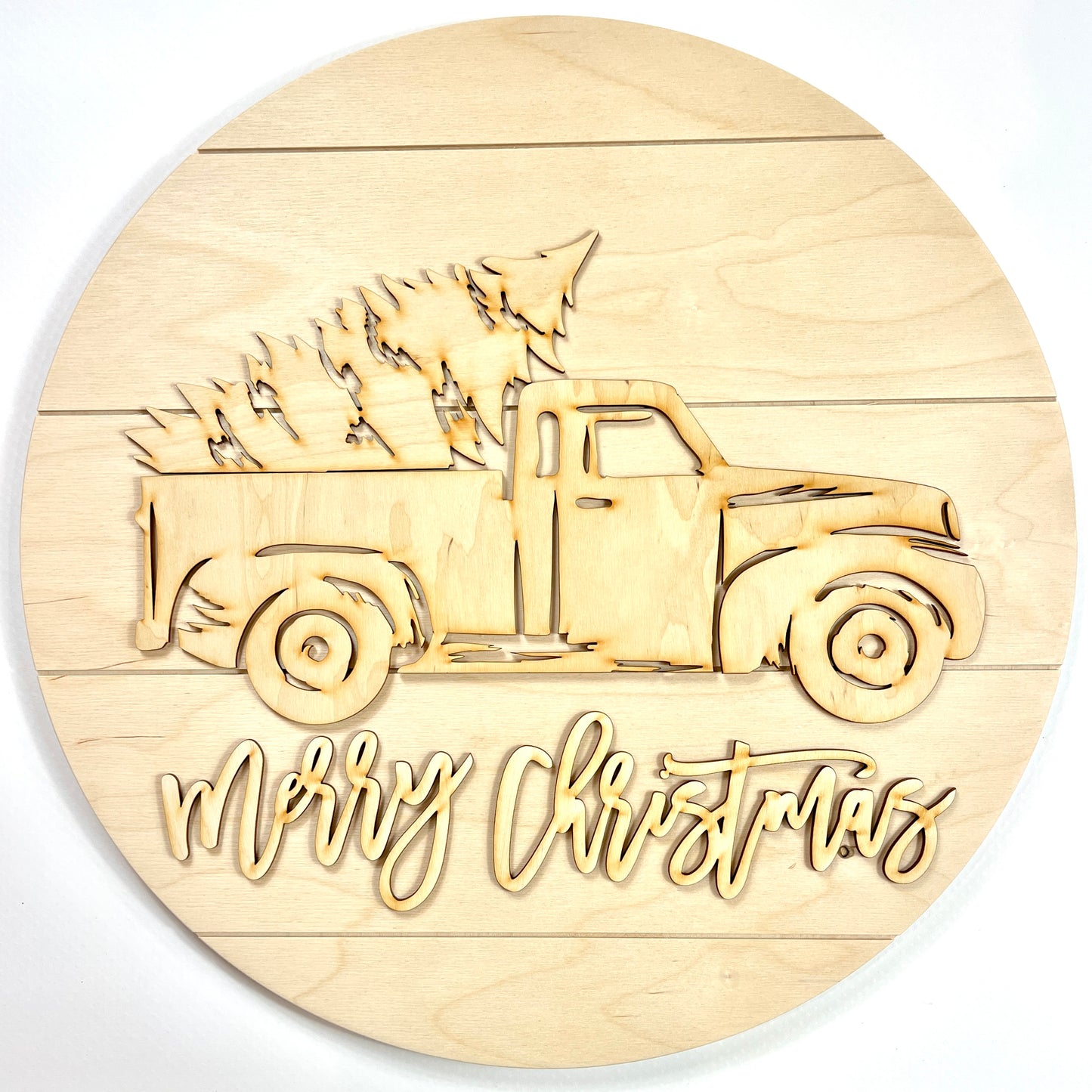 Merry Christmas Truck DIY Kit