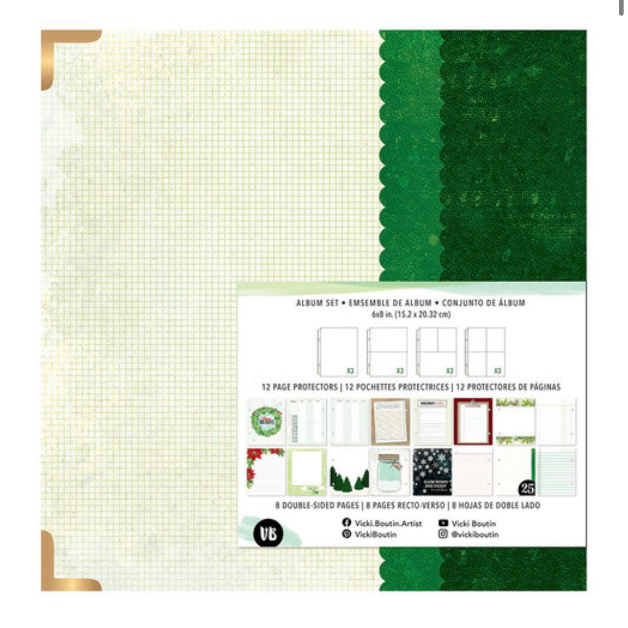 Evergreen & Holly 6 x 8” Album