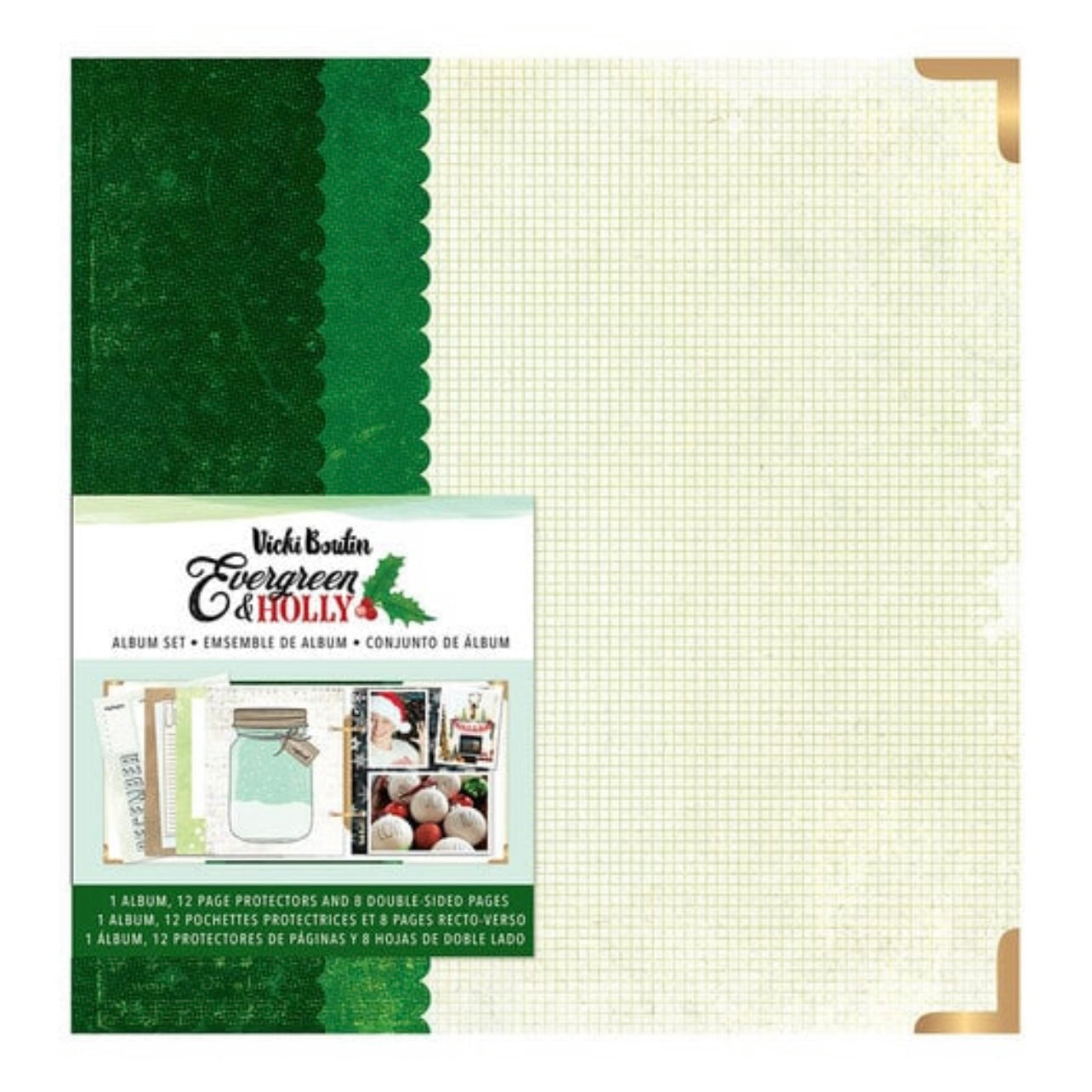 Evergreen & Holly 6 x 8” Album
