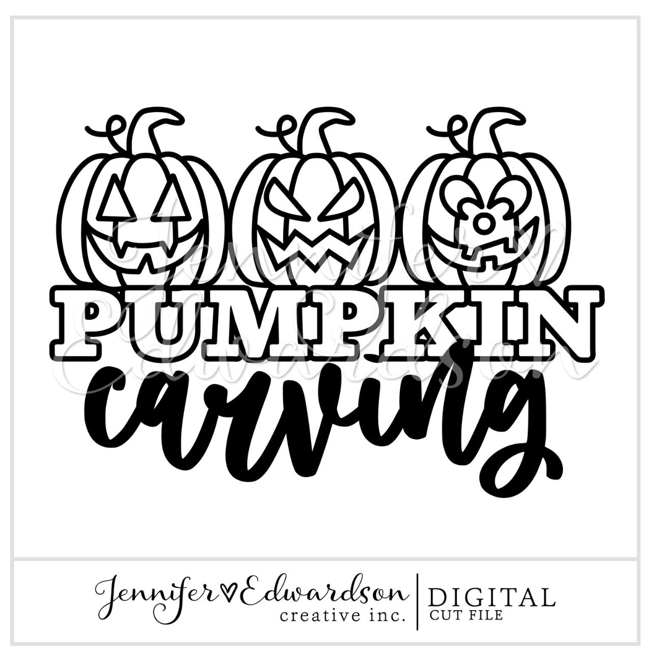 Pumpkin Carving Cut File