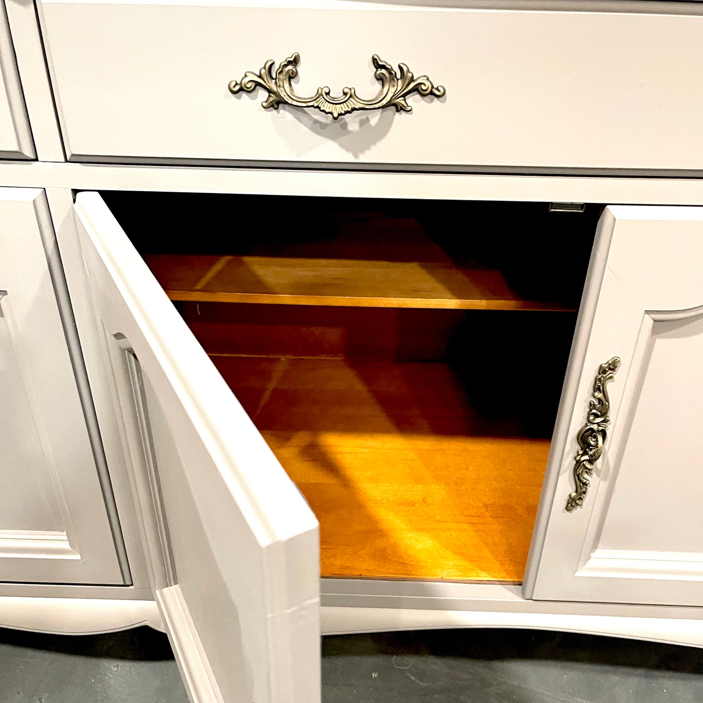 Solid Wood Buffet - (4) Door