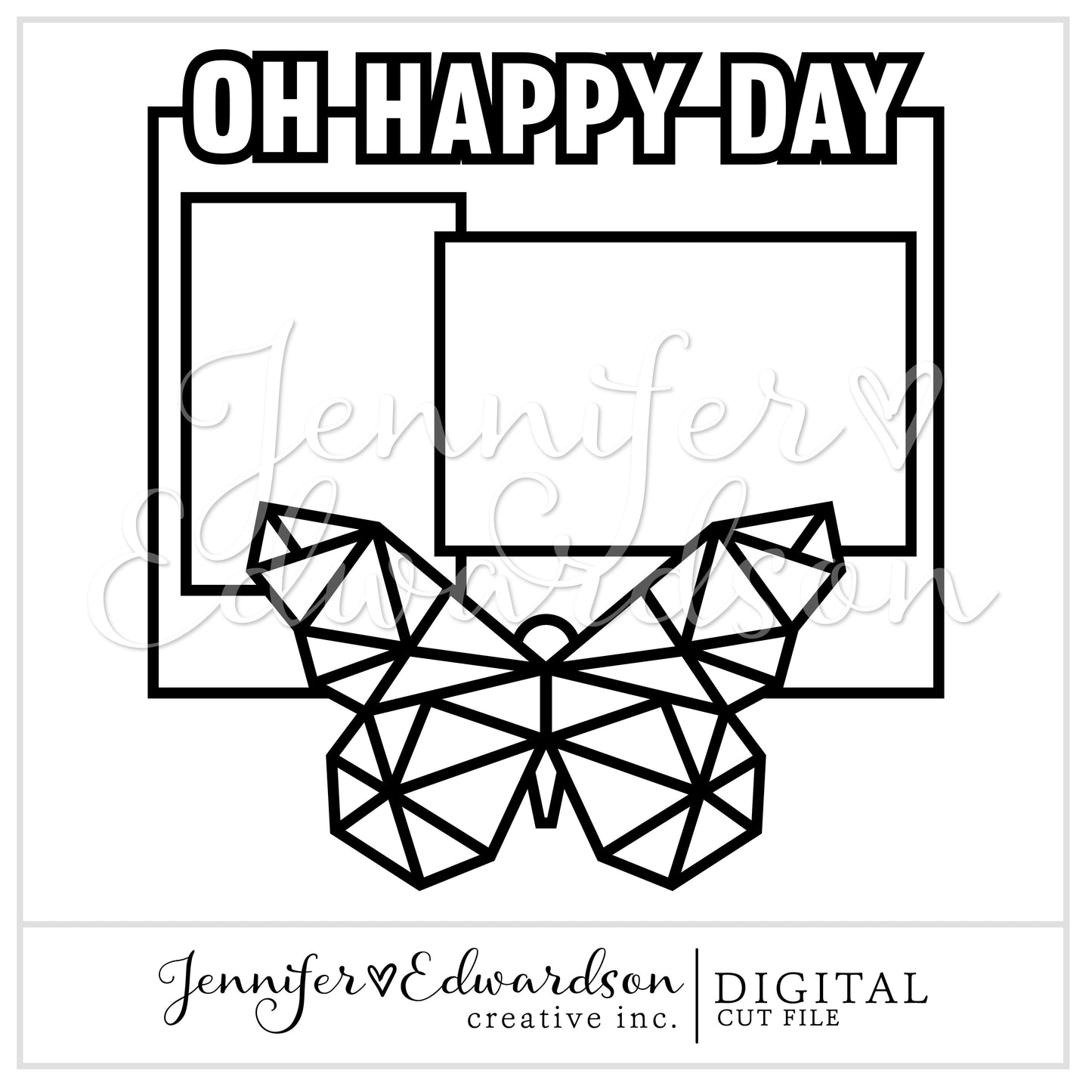 Oh Happy Day Cut File